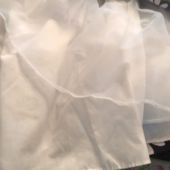 Dress Girl’s By Bonnie Jean  Size 16 1/2- Navy, White snd Lime Green - Picture 8 of 12